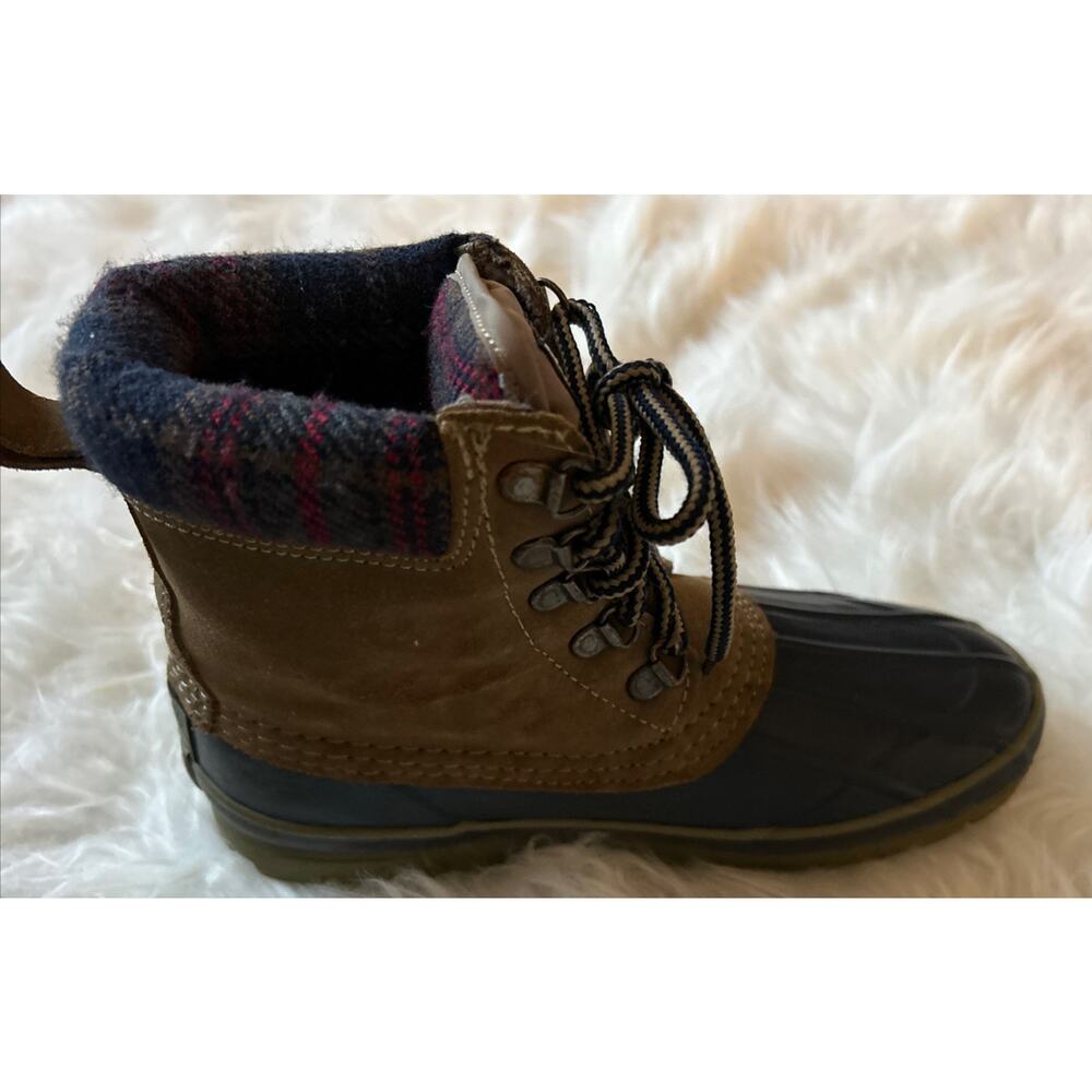 Itasca Size 6 Women’s Winter Duck Boots Thinsulate Steel Shank Plaid Trim - Picture 4 of 11